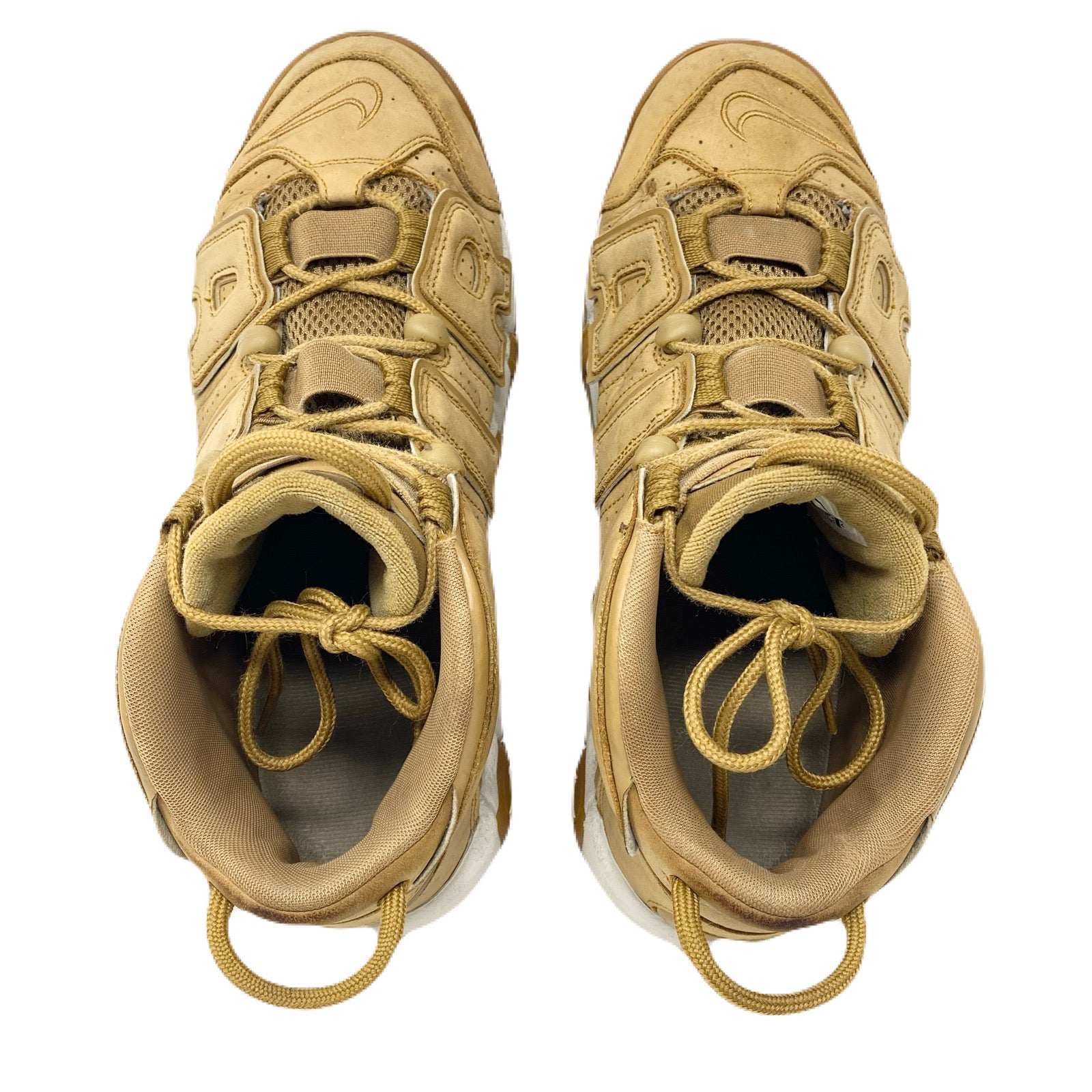 Nike Air More Uptempo ‘96 Premium 2017 Wheat Flax AA4060-200 Sneakers Men’s 10.5
