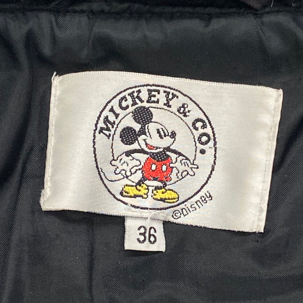 Vintage Mickey & Co Quilted And Corduroy Embroidered Jacket Women’s Size 36