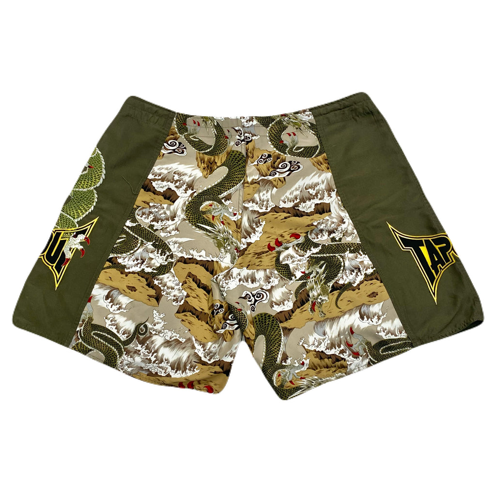 Vintage Y2K Tapout Dragon Embroidered MMA Fight Training Board Shorts Men’s 43