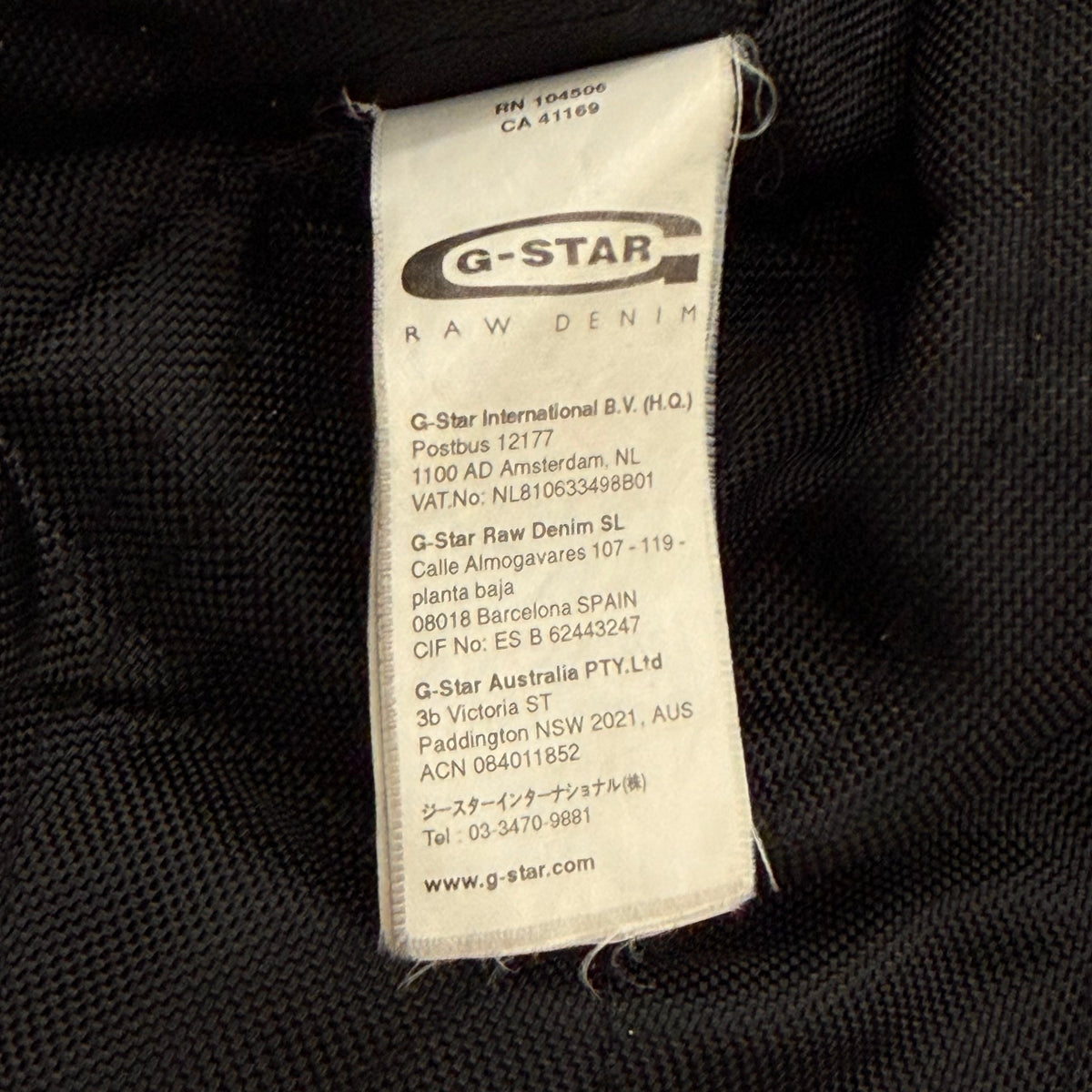 G Star Raw Duty Wool Jkt Wmn Black Jacket Women’s Small