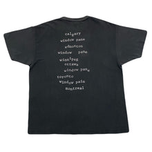 Load image into Gallery viewer, Vintage 1993 Pearl Jam Window Pane / Window Pain Canadian Tour Grunge Hanes T-Shirt Men’s XL
