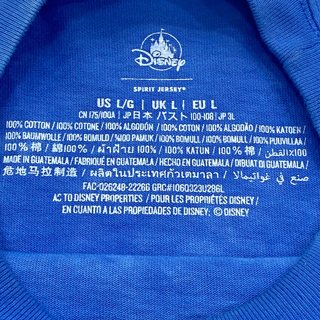 Disneyland Resort Lilo & Stitch Hawaiian Vacation Spirit Jersey Large