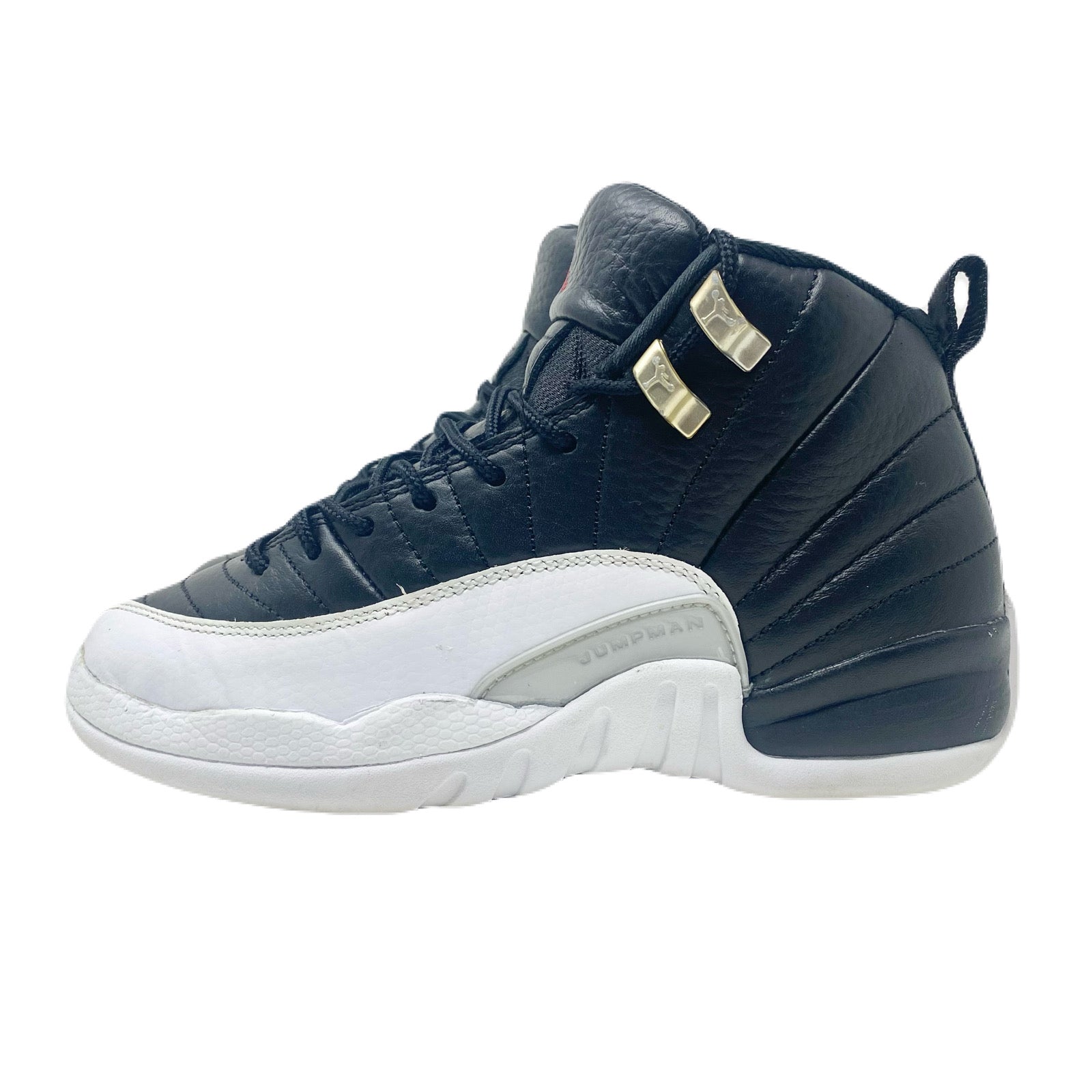 Nike Air Jordan 12 Retro Playoffs 153265-006 Boys Athletic Shoes Sneakers 4Y