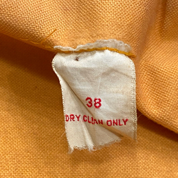 Vintage 1981 Queen’s University Economics & Political Science Letterman Leather Varsity Bomber Jacket Men’s 38