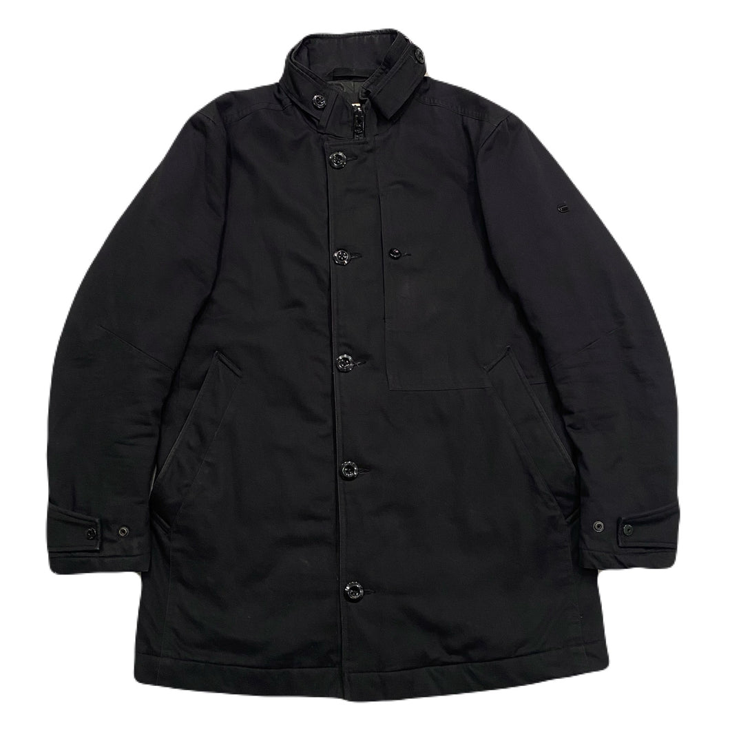 G-Star Raw Black Garber Padded Trench Coat Jacket Men’s Large