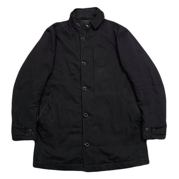 G-Star Raw Black Garber Padded Trench Coat Jacket Men’s Large