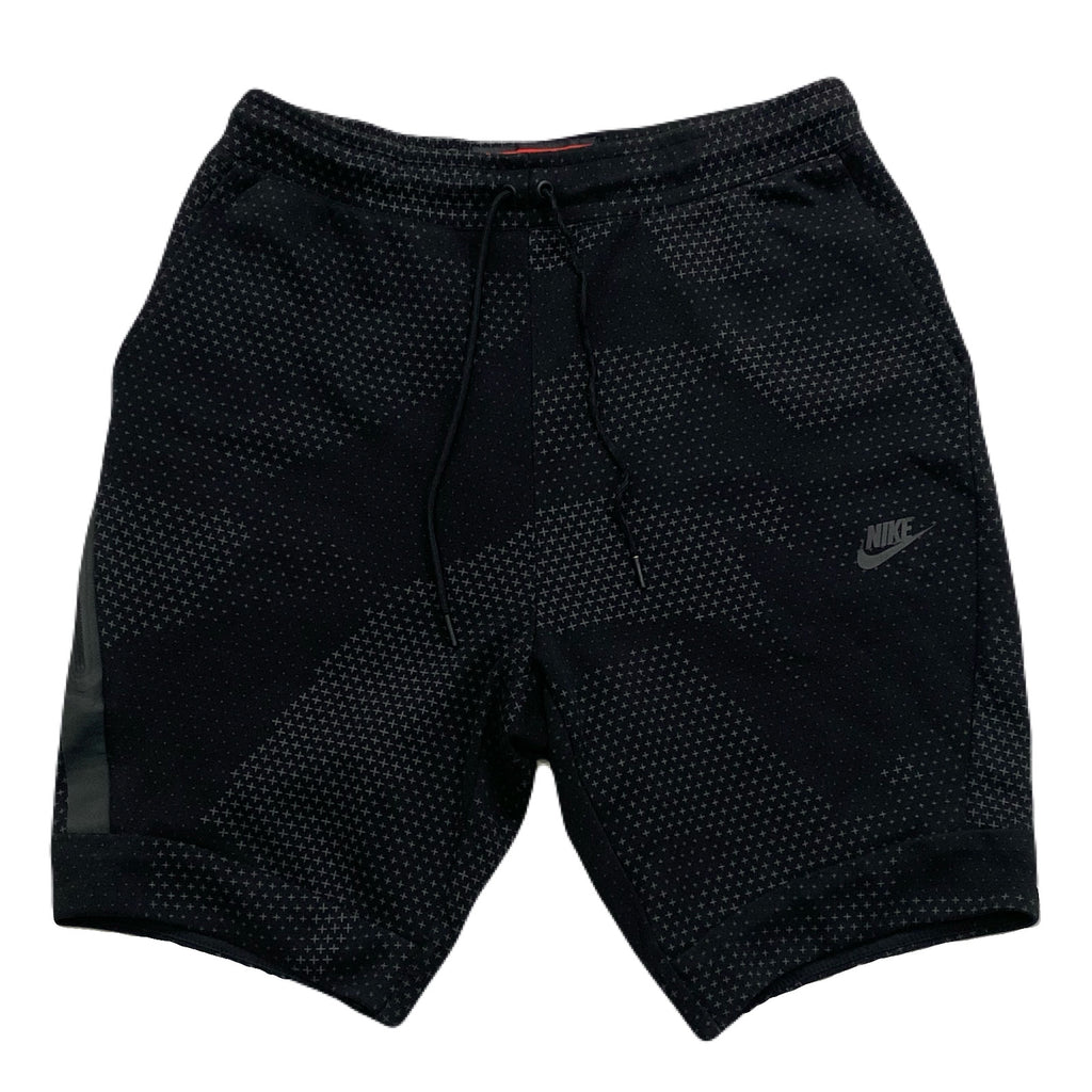 Nike NSW Tech Fleece GX 1.0 Rare Black AOP Shorts Men’s Medium