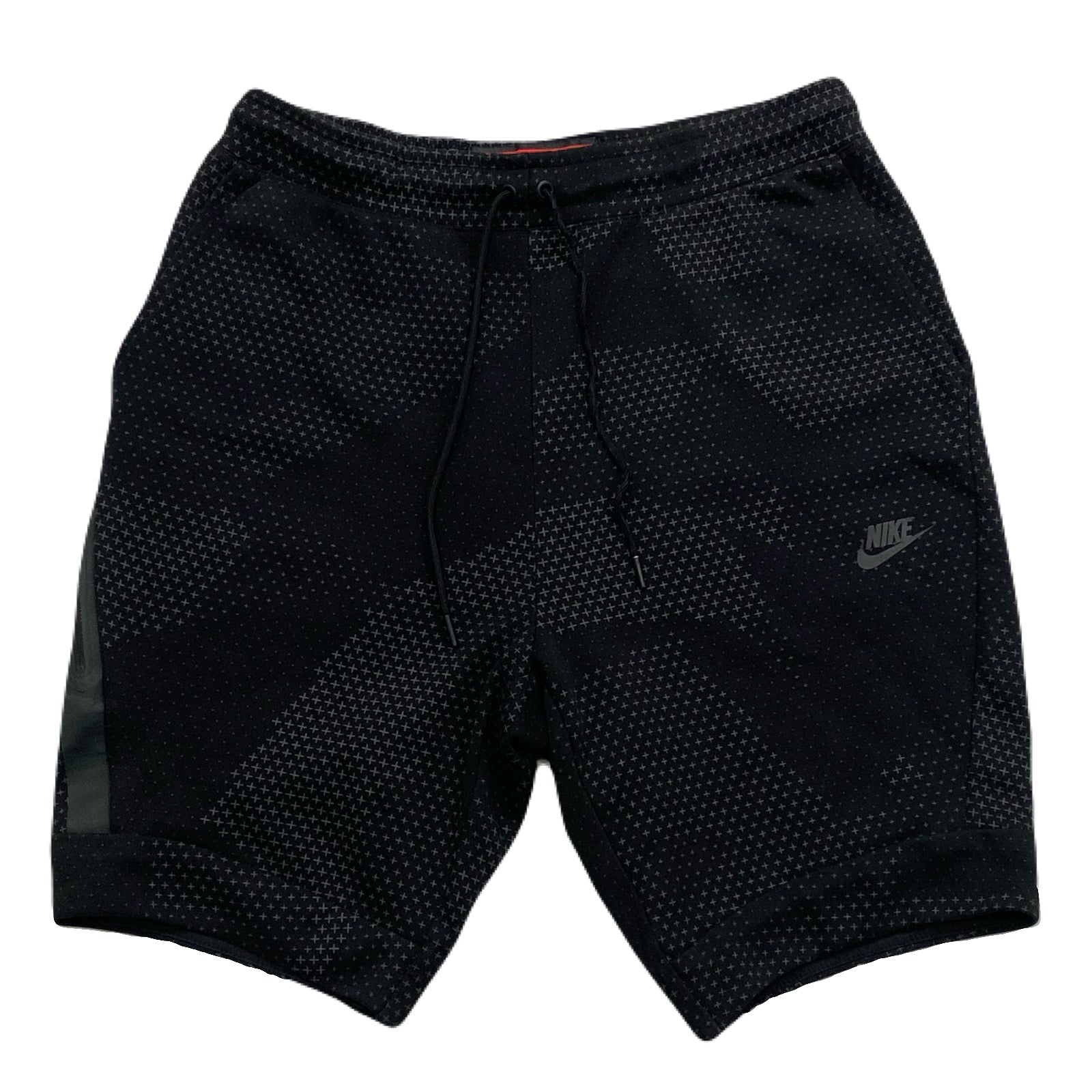 Nike NSW Tech Fleece GX 1.0 Rare Black AOP Shorts Men’s Medium
