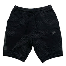 Load image into Gallery viewer, Nike NSW Tech Fleece GX 1.0 Rare Black AOP Shorts Men’s Medium
