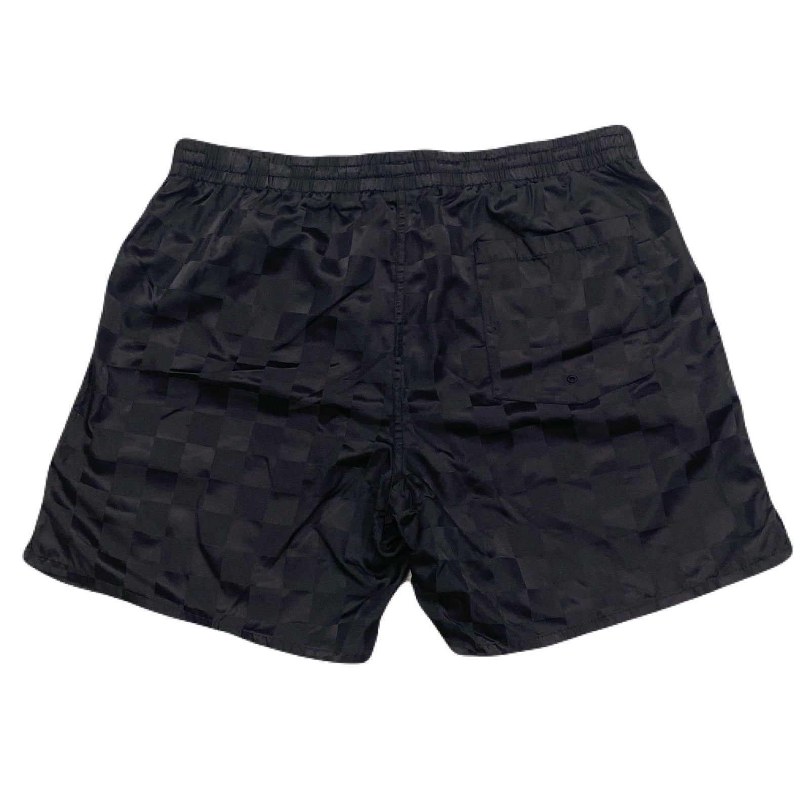 Vintage Umbro Black Checkered Mesh Lined Soccer Shorts Men’s 34