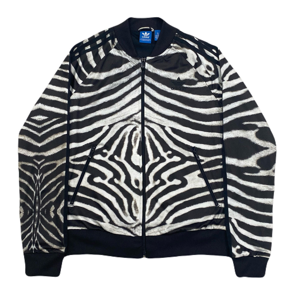 Adidas Originals Supergirl Zebra Track Top Jacket Jumper Sweatshirt Women’s 36