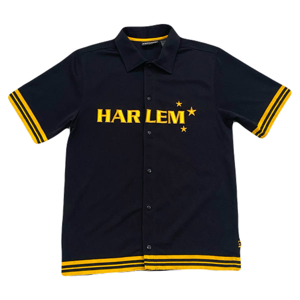 Vintage Starter Asphalt Legend Harlem #27 Snap Button Jersey Men’s Small