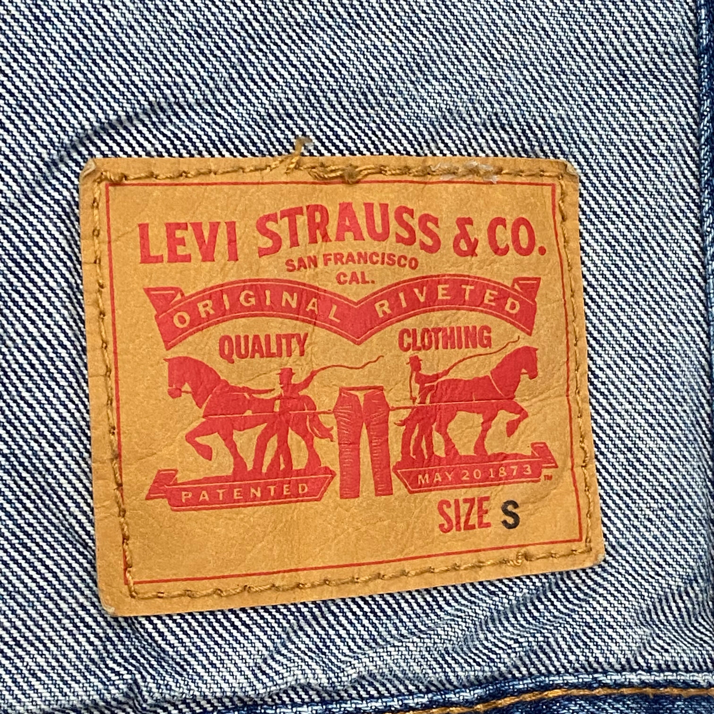 Levis Pride I Have Seen The Future LGBT Denim Jacket Women’s Small