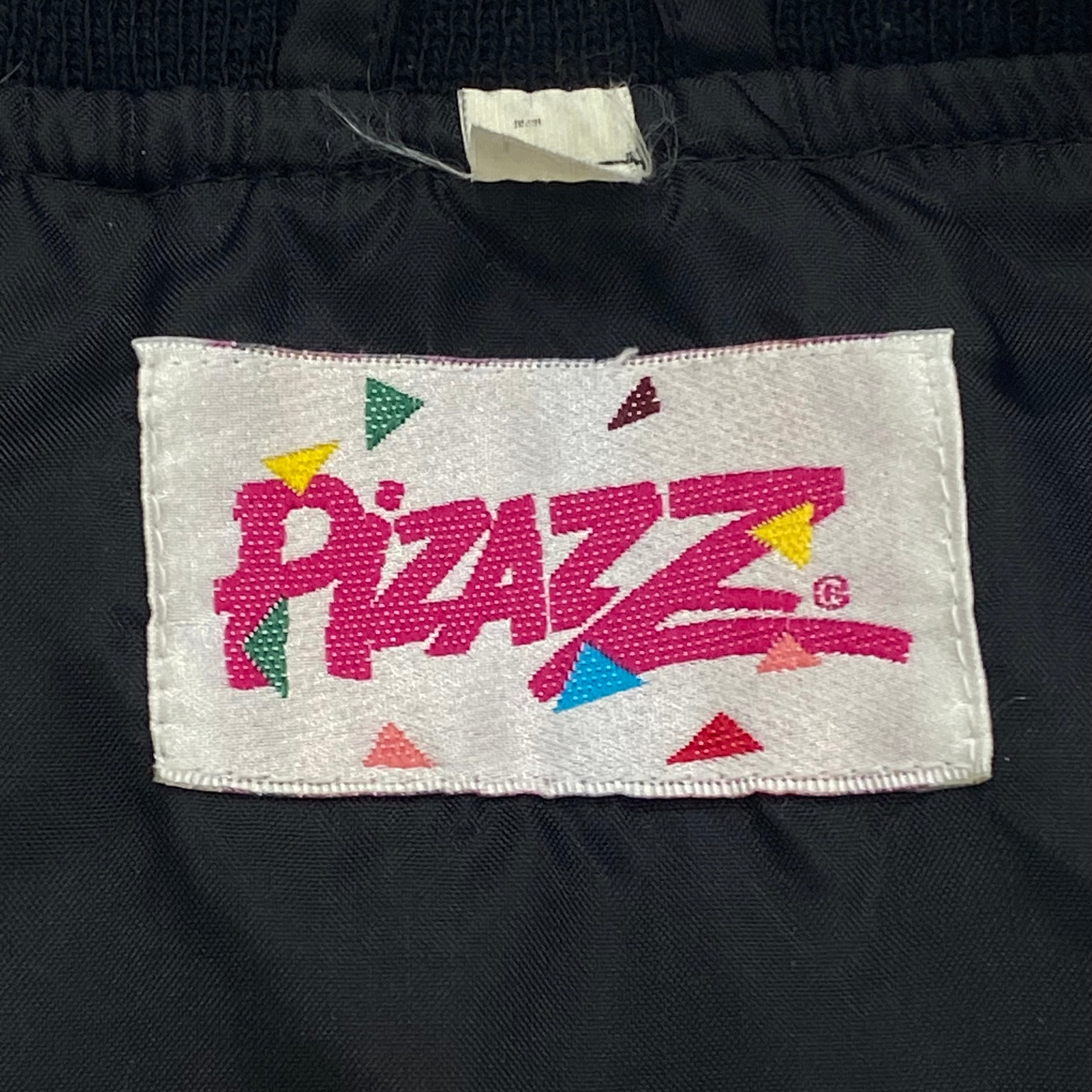 Vintage 80’s Pizazz All Over Print Satin Jacket Women’s Large