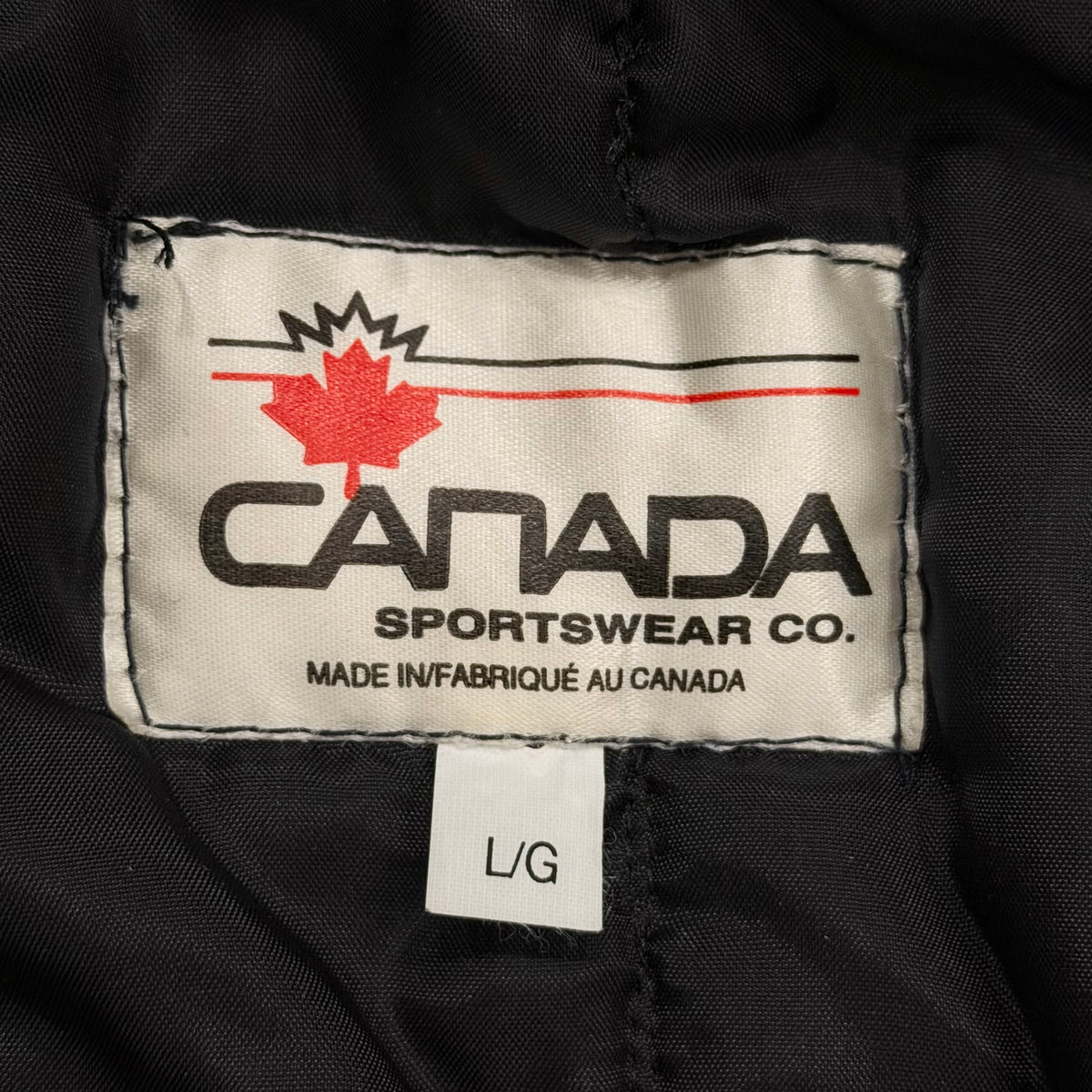 Vintage Molson Canadian Beer Wool & Leather Sleeve Varsity Jacket Men’s Large