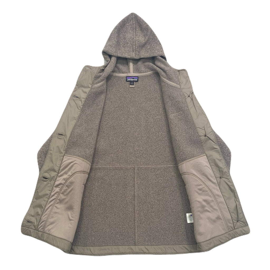 Patagonia Better Sweater Birch Hooded Button Fleece Coat Jacket Women’s Small