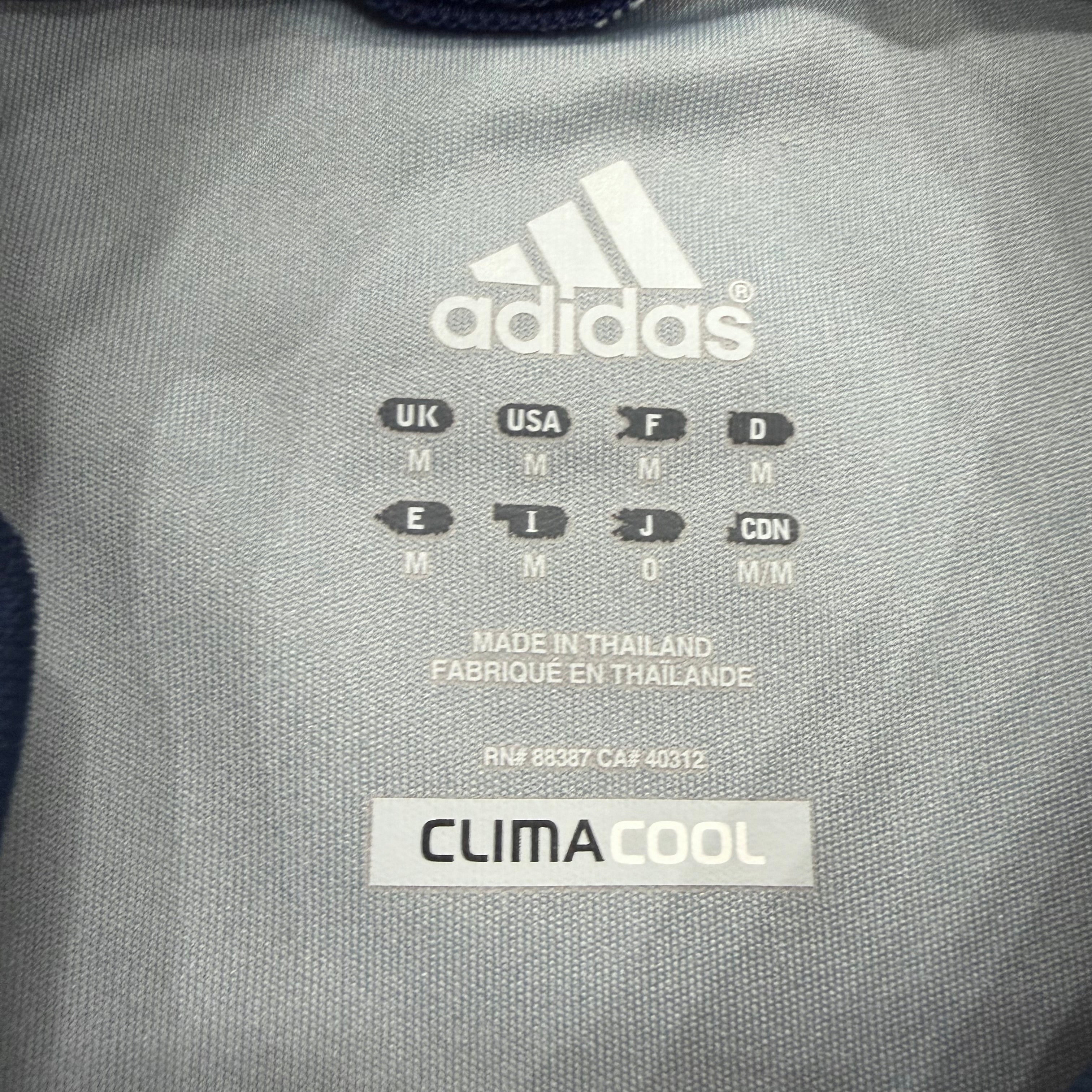 Adidas Scotland 2011-2012 Goalkeeper #1 Soccer Football Jersey Shirt Men’s Medium