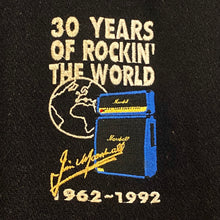 Load image into Gallery viewer, Vintage 1992 Marshall Amps 30 Year Anniversary Quilted Lined Insulated Snap Rock Music Letterman Varsity Jacket Men’s Medium
