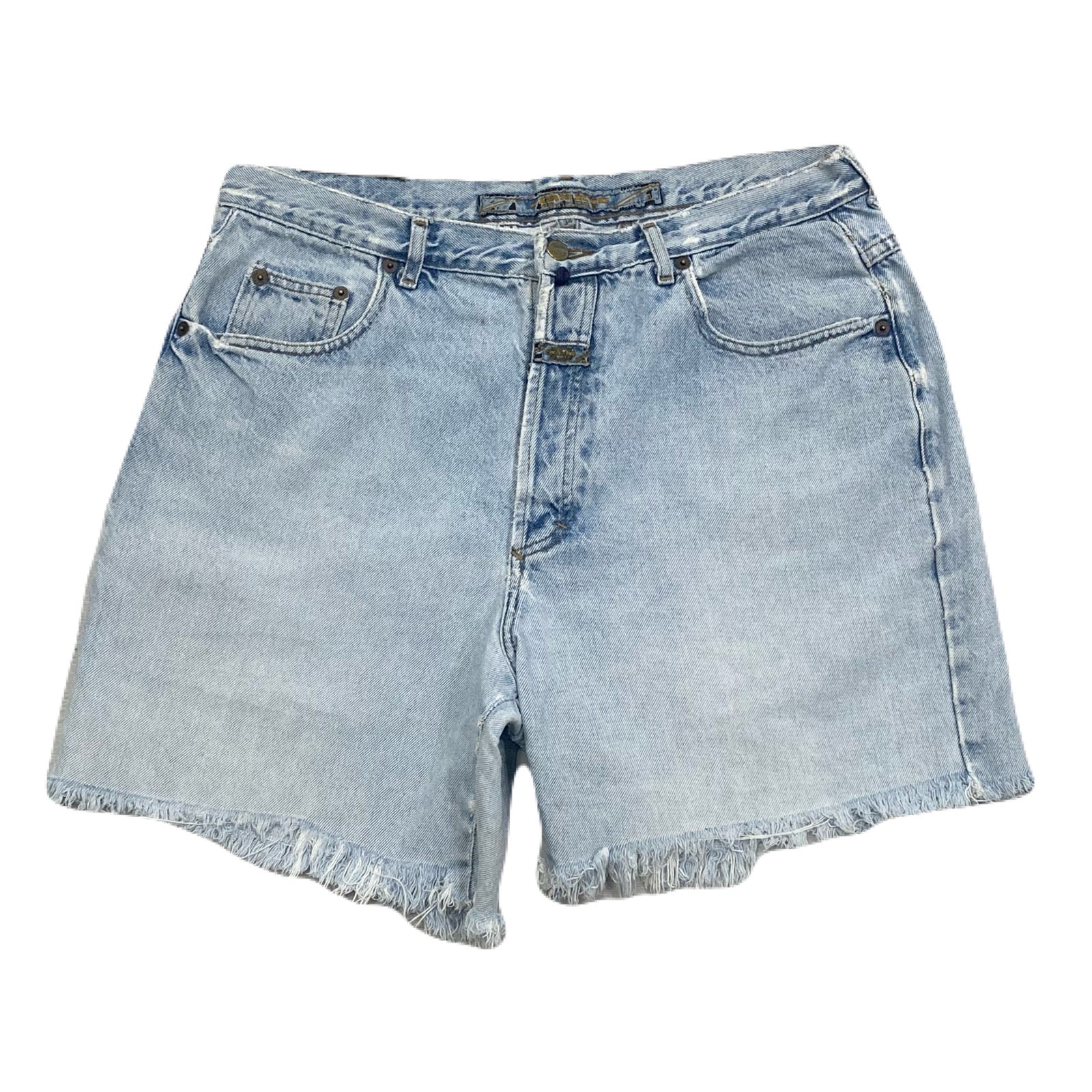 Vintage Marithe Francois Girbaud Stone Washed Cut Off Denim Jean Shorts Men’s 34