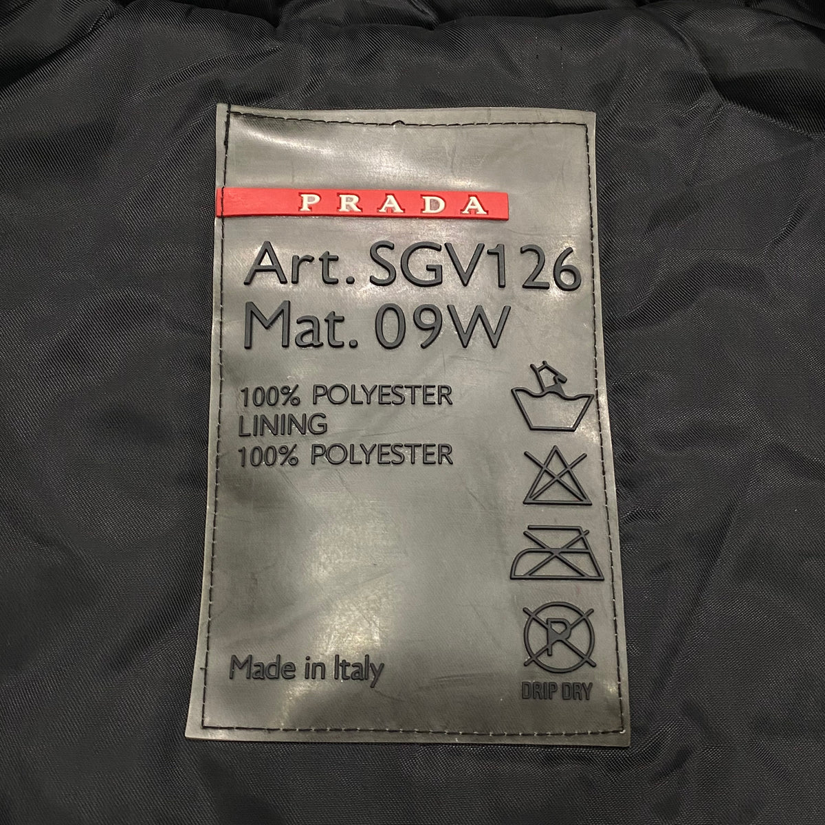 Vintage Prada Luna Rossa Insulated Jacket Women’s Medium