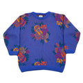 Vintage 80’s Esprit Sport Colorful Floral Sweater Women’s Medium