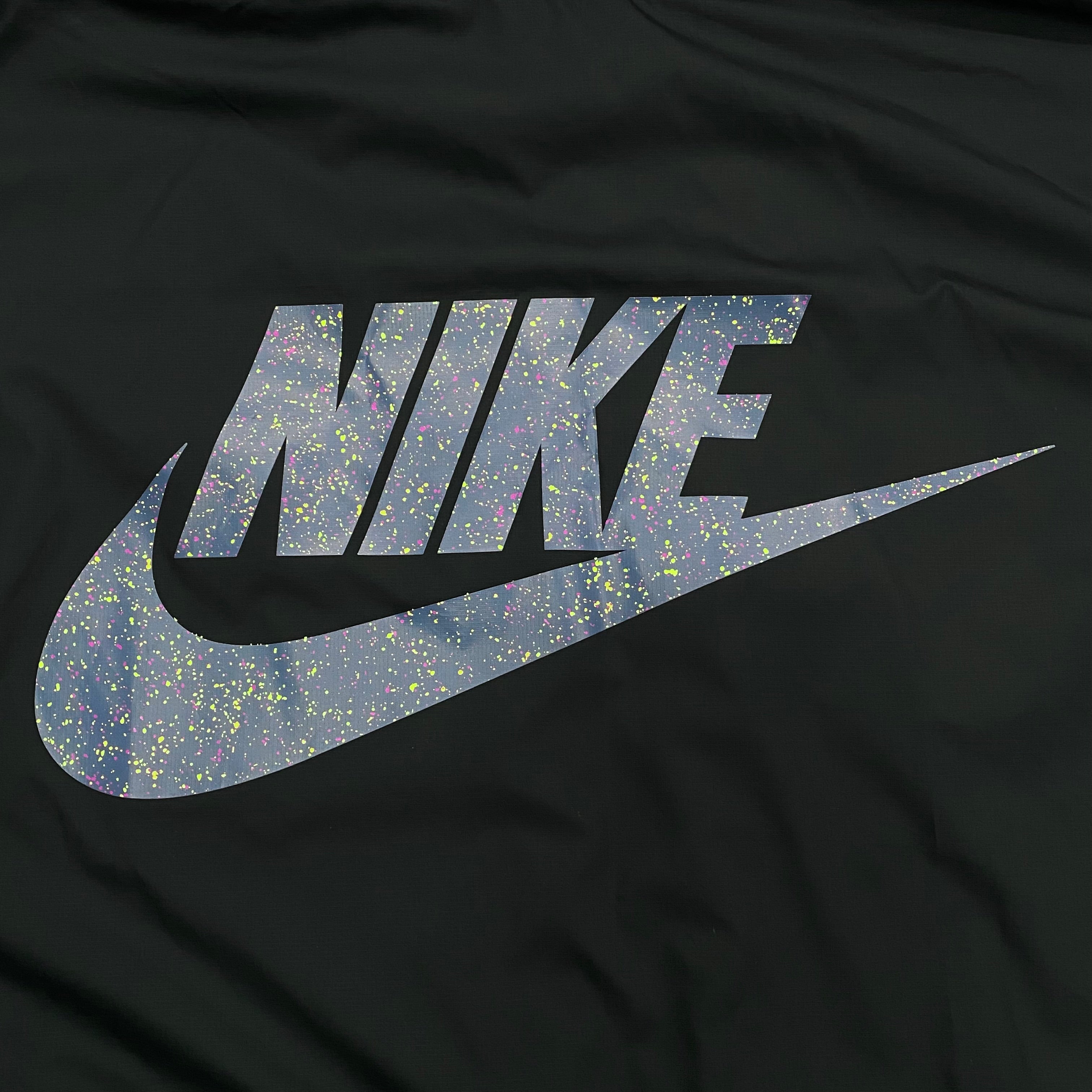 Nike Sportswear Icon Clash CJ2289-010 Half Zip Packable Lightweight Jacket with Concealable Hood Small