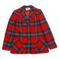 Vintage Aljean Lindsay Plaid Wool Blazer Jacket Women’s Size Unknown