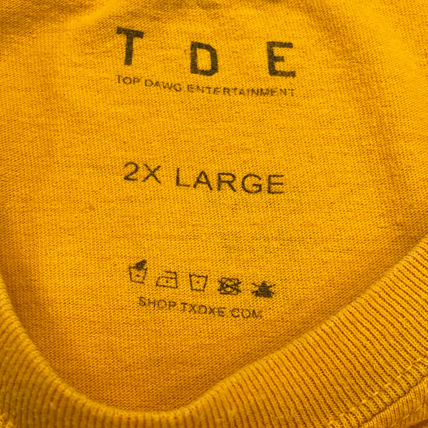 Kendrick Lamar 2017 Pray For Me Damn Tour Top Dawg Entertainment T-Shirt Men’s 2XL