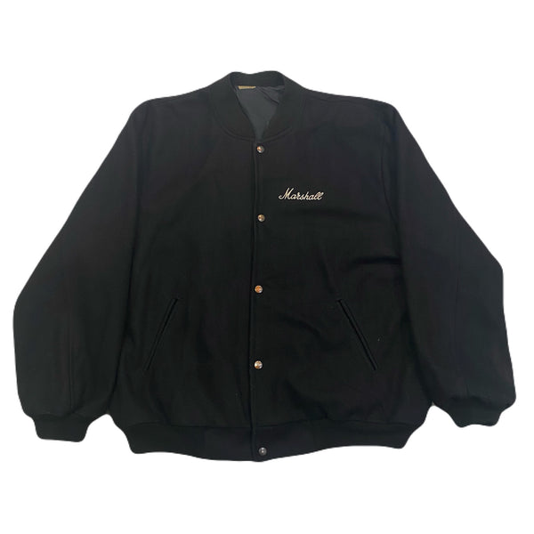Vintage Marshall Amps Wool Snap Bomber Jacket Men’s Large