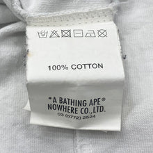 Load image into Gallery viewer, Aape By A Bathing Ape Bape Camo Logo Big Head White T-Shirt Men’s Large
