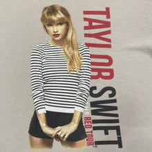 Load image into Gallery viewer, Taylor Swift Tilted 2013 The Red Tour Rare Concert T-Shirt Women’s Medium
