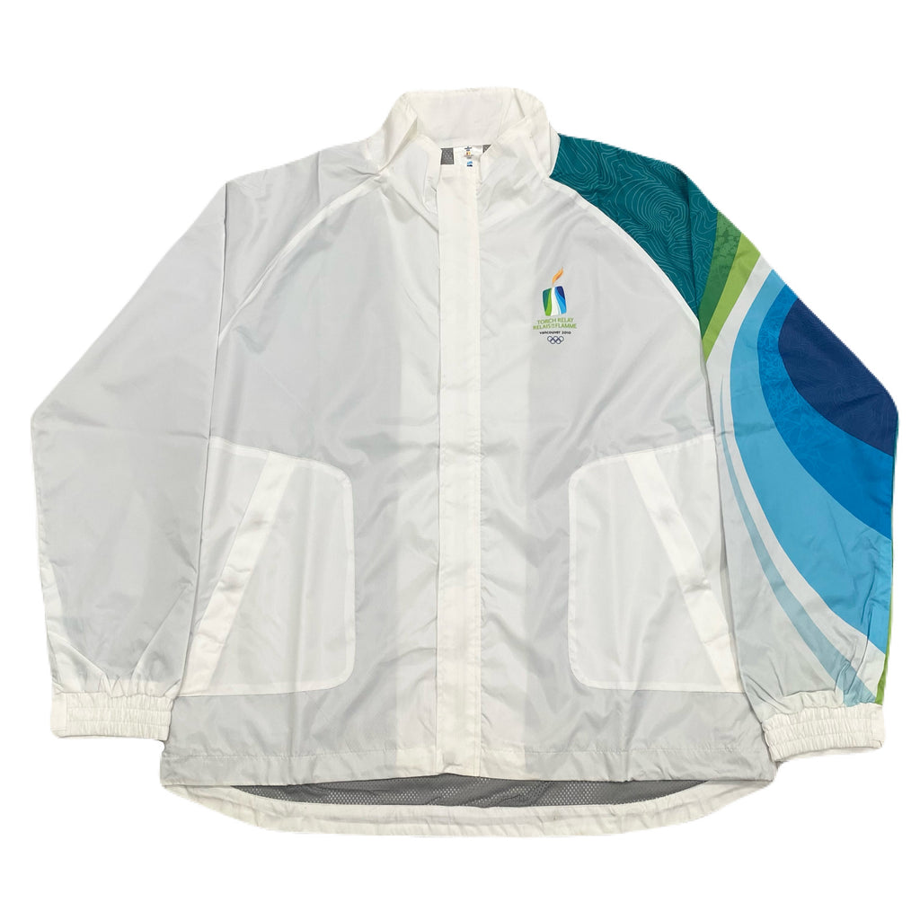 Vancouver 2010 Olympics HBC Torch Relay Windbreaker Jacket & Pants Set Men’s XL (NWOT)