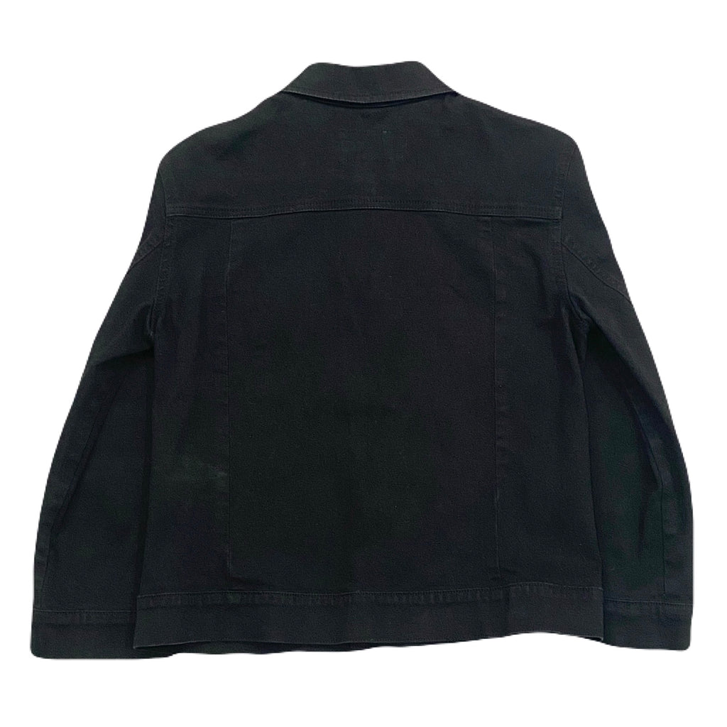 Vintage Calvin Klein Black Stretch Denim Style Jacket Women’s Small
