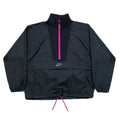 Nike Sportswear Icon Clash CJ2289-010 Half Zip Packable Lightweight Jacket with Concealable Hood Small