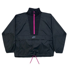 Load image into Gallery viewer, Nike Sportswear Icon Clash CJ2289-010 Half Zip Packable Lightweight Jacket with Concealable Hood Small

