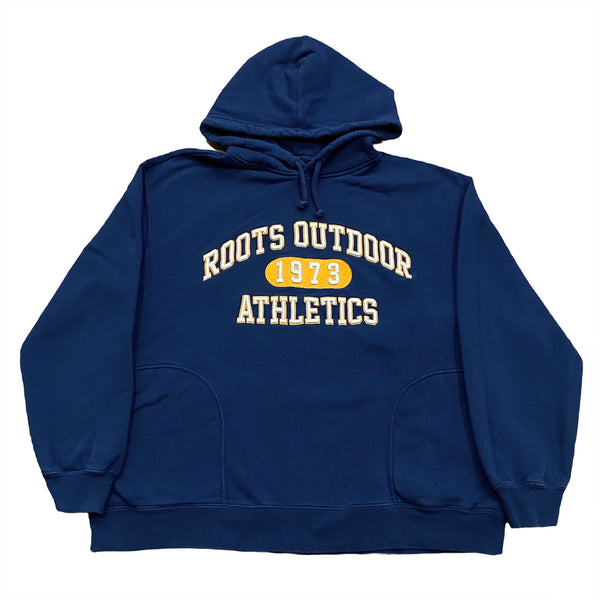 Roots Outdoor Athletics Embroidered Spell Out Hoodie XL