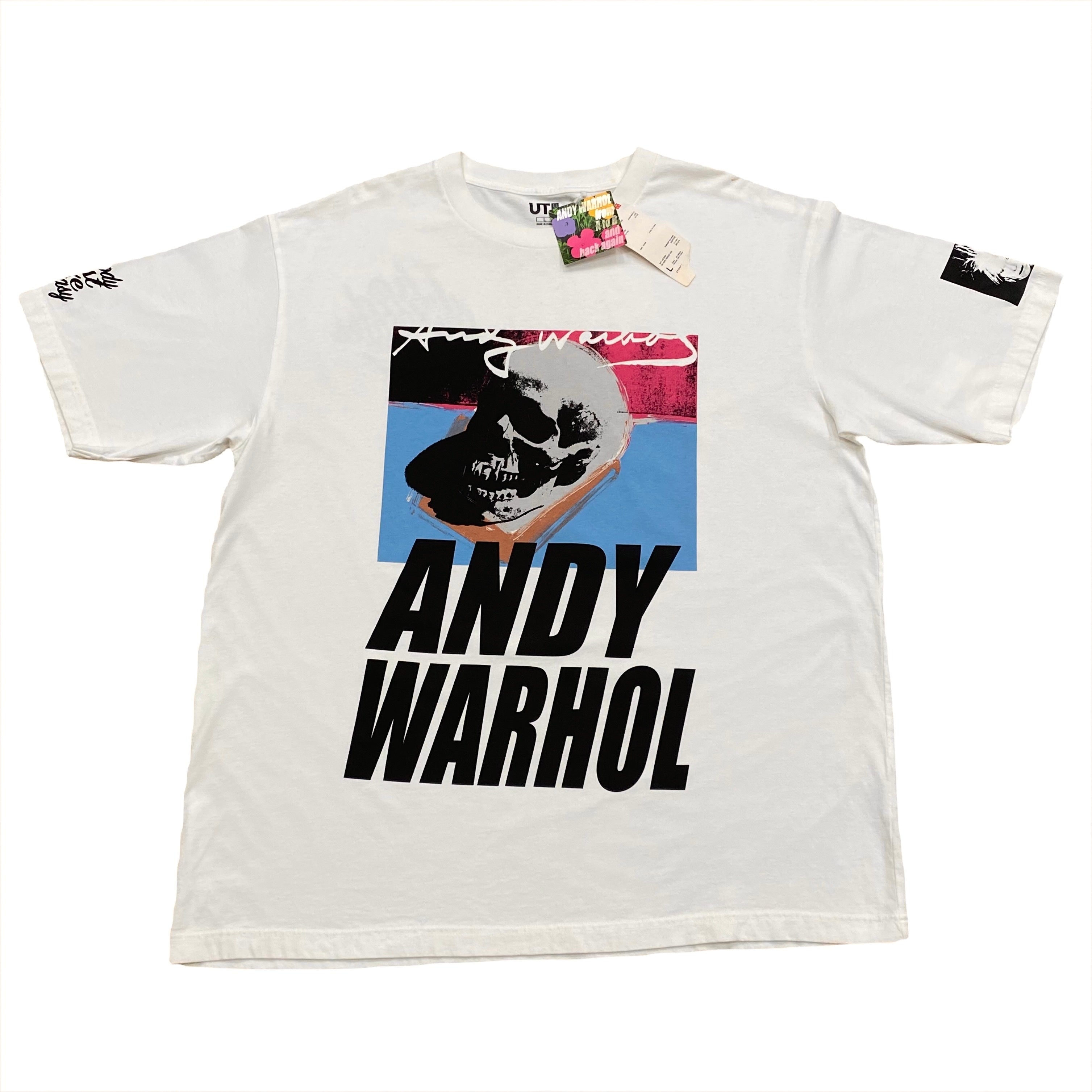 Uniqlo Andy Warhol Skull T-Shirt Large