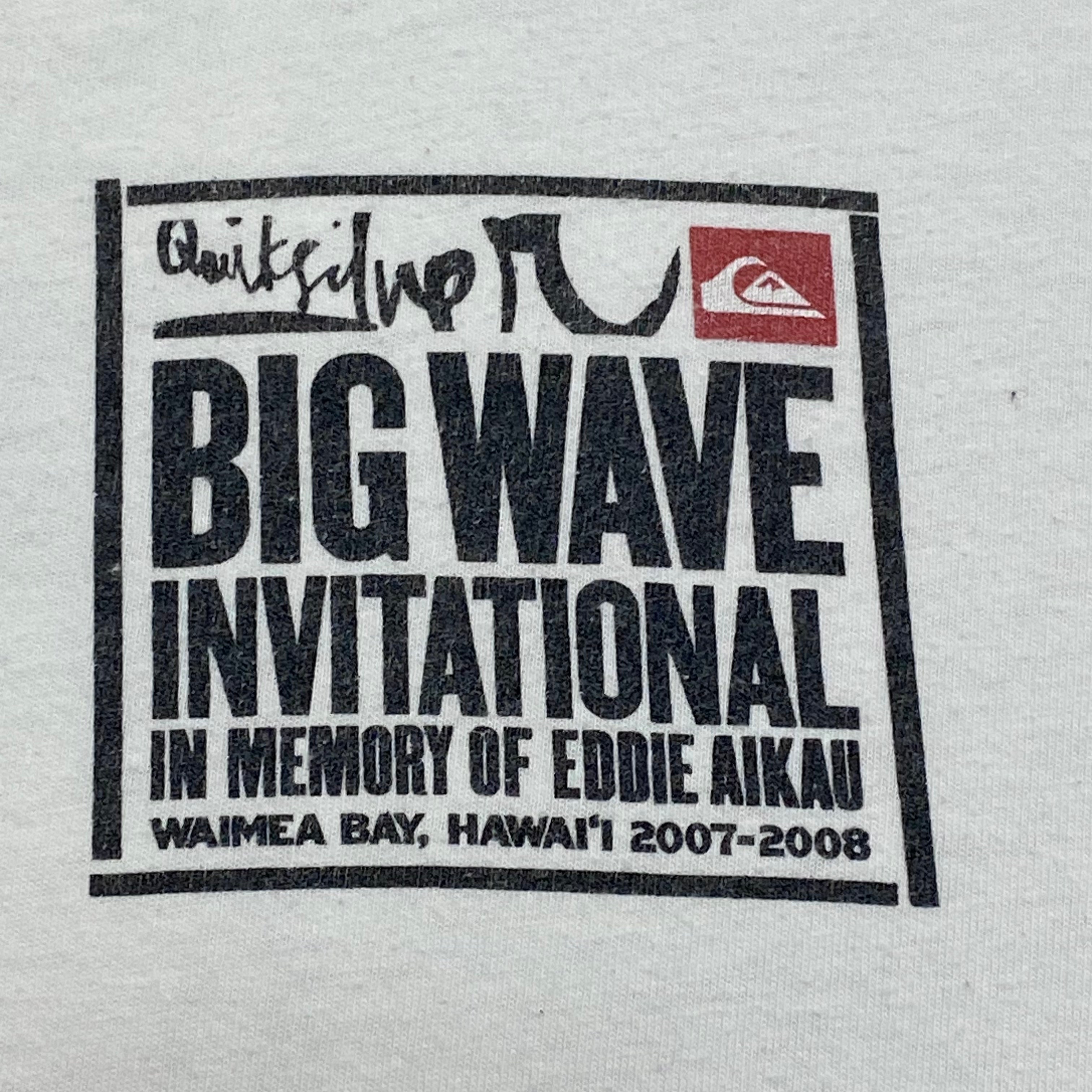Quiksilver Big Wave Invitational 2007-2008 in Memory of Eddie Aikau T-Shirt XL