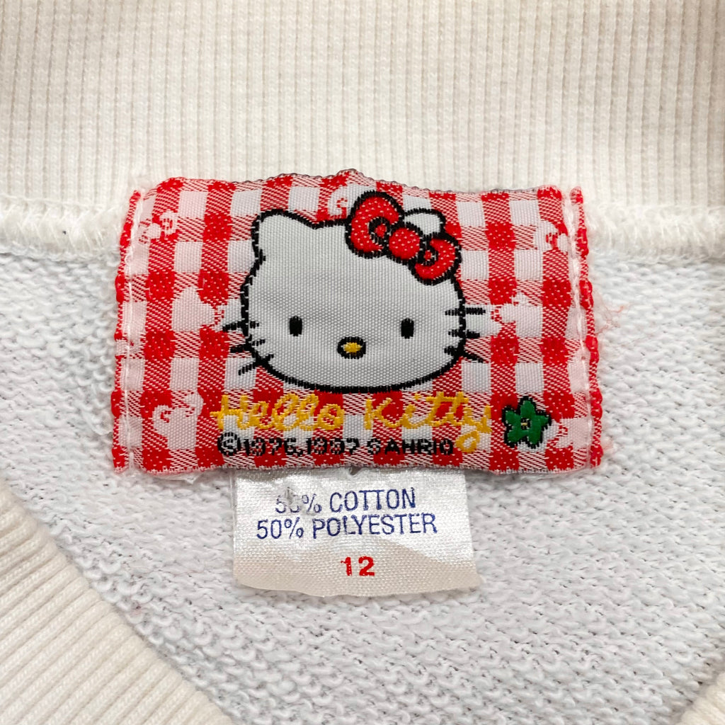 Vintage 1997 Hello Kitty Sweatshirt By Sanrio Girls 12