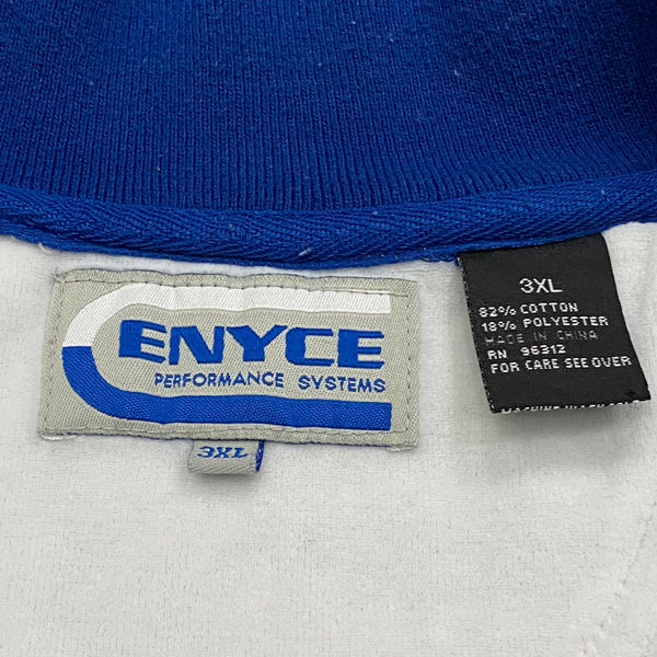 Vintage Enyce Racing Velour Zip Track Jacket Men’s 3XL