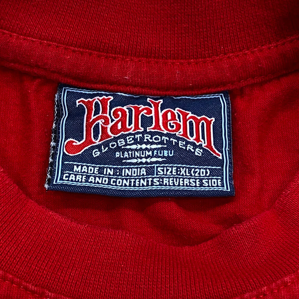 Platinum Fubu Harlem Globetrotters Basketball T-Shirt XL