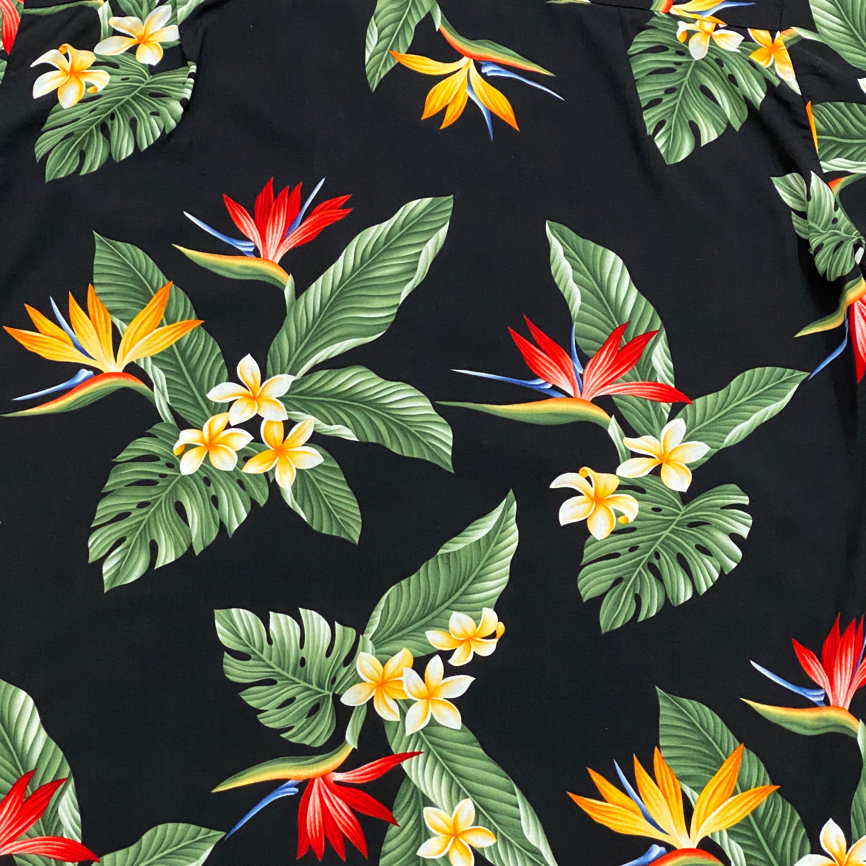 Vintage Kalaheo Floral Hawaiian Shirt Medium