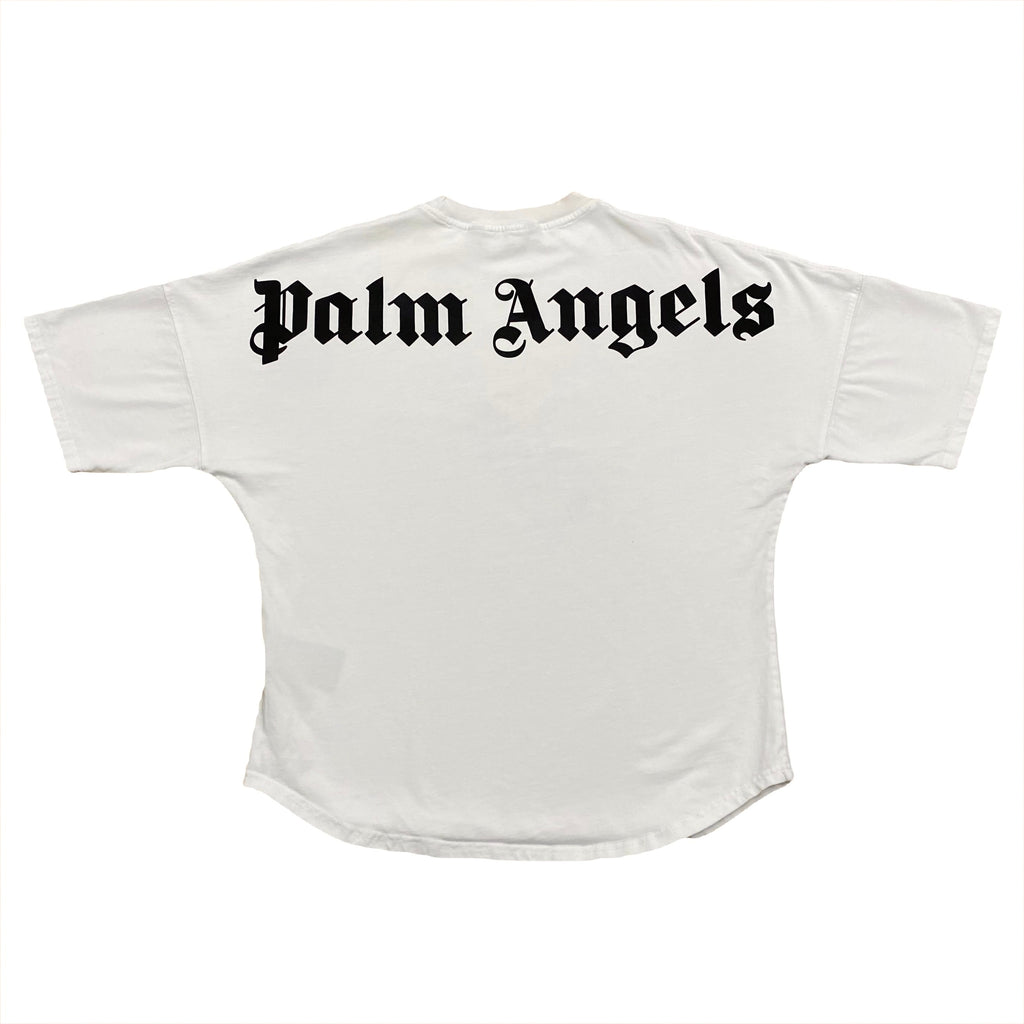 Palm Angels Classic Logo Oversized White T-Shirt Men’s Small
