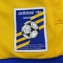 Load image into Gallery viewer, Adidas Originals Sweden Sverige Football Reversible Track Jacket Women’s Medium
