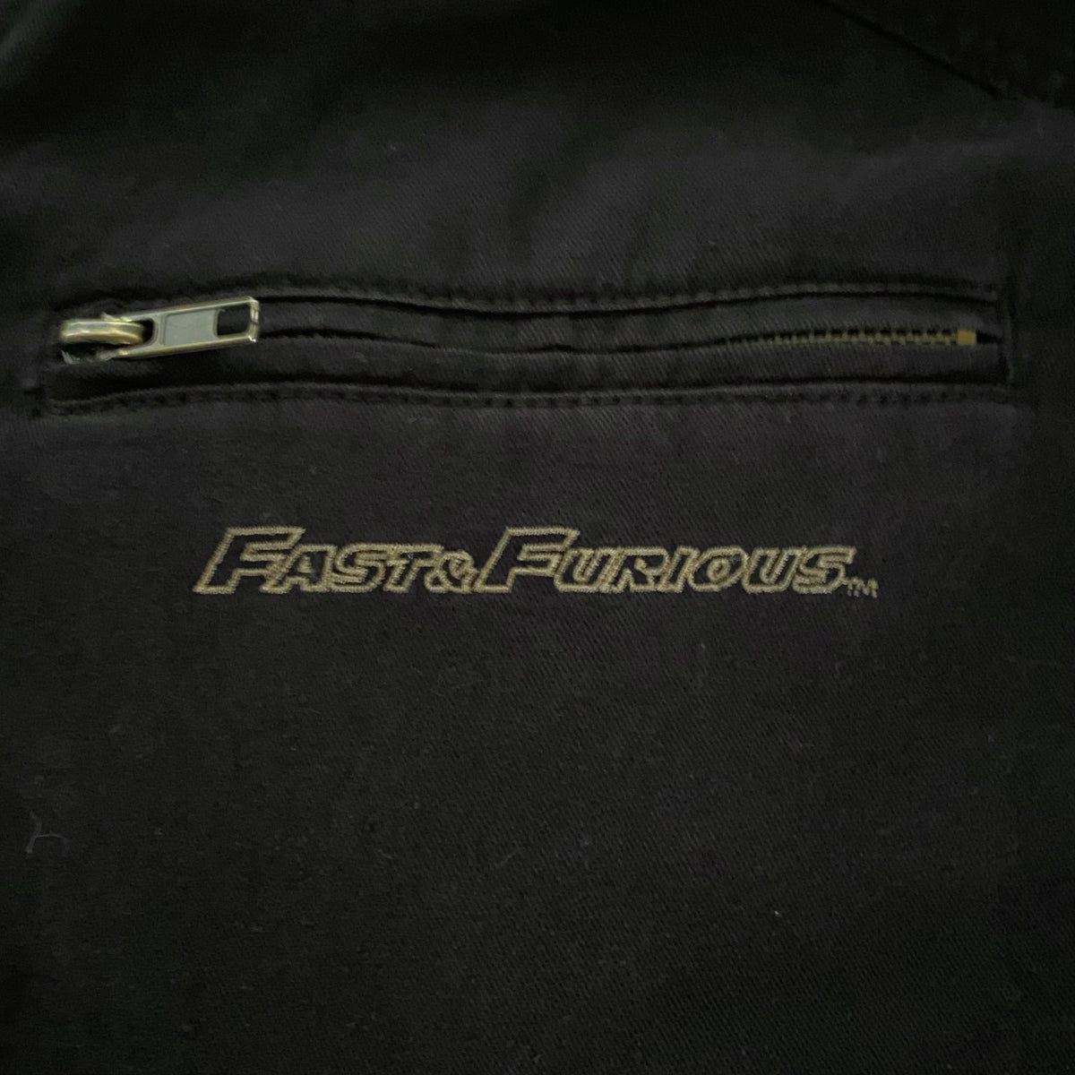 Fast & Furious Supercharged Universal Studios Twill Jacket Large