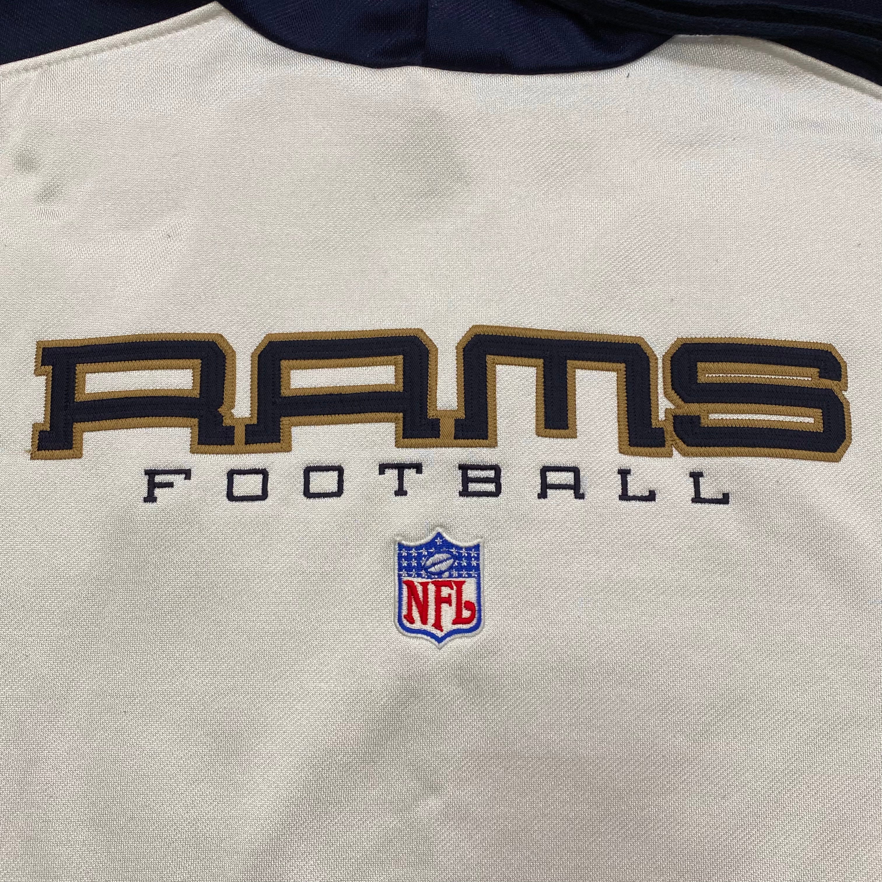 Vintage 90’s Reebok NFL Team Apparel St. Louis Rams Hoodie Medium