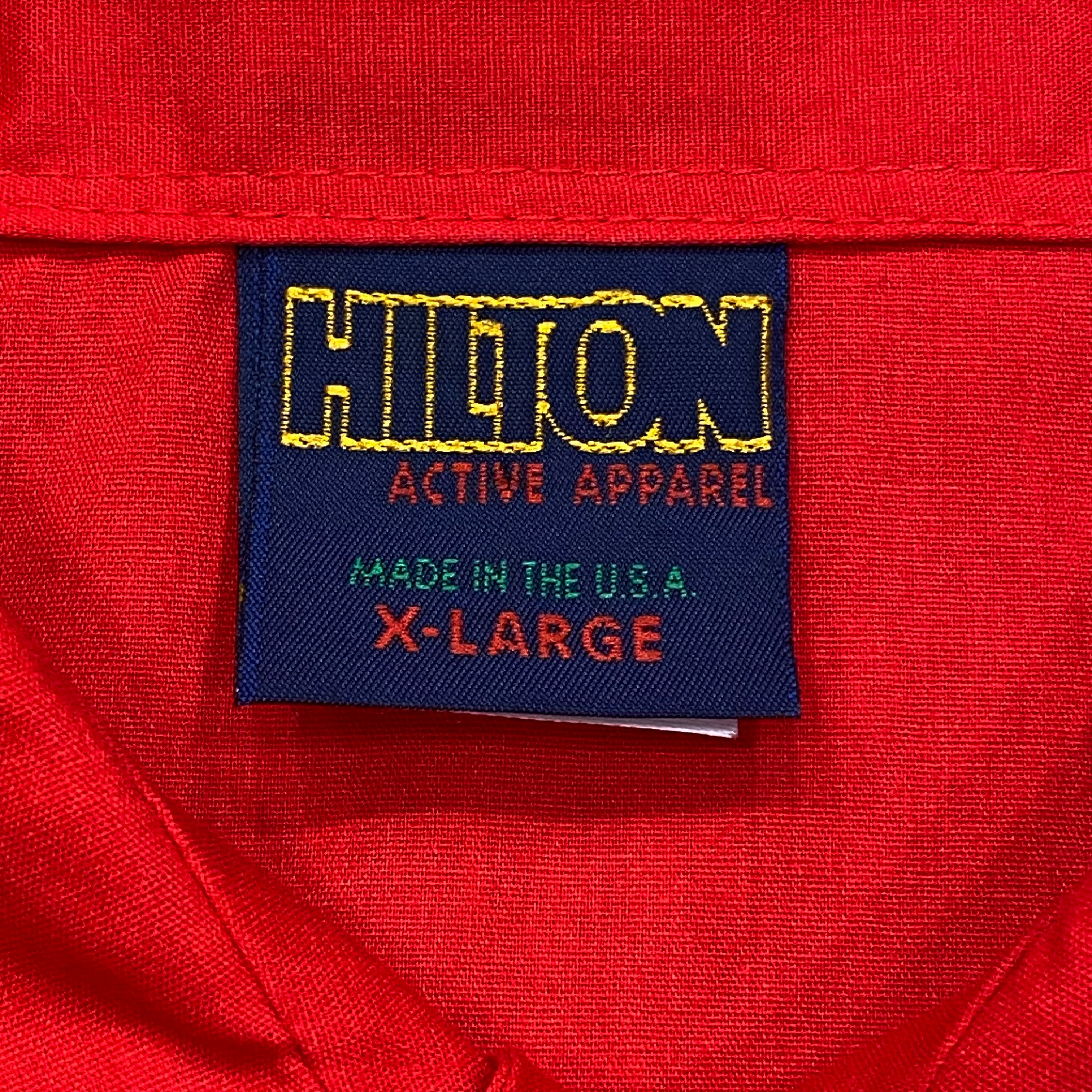 Vintage McDonald’s Mickey D’s Spell Out Button Up Shirt XL