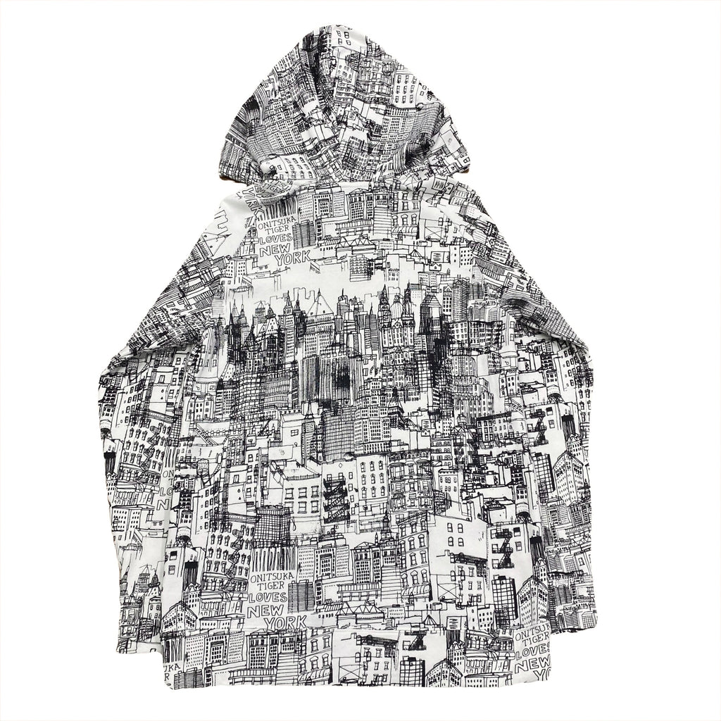 Onitsuka Tiger x Andrea Pompilio Limited Edition New York AOP Hoodie Men’s Small
