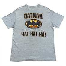 Load image into Gallery viewer, Vintage 1989 DC Comics Batman Movie Promo Joker Puffy Print T-Shirt Men’s XL
