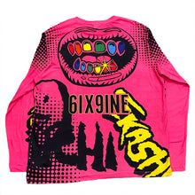 Load image into Gallery viewer, Tekashi 6ix9ine Limited Edition All Over Print Long Sleeve Shirt Men’s Large

